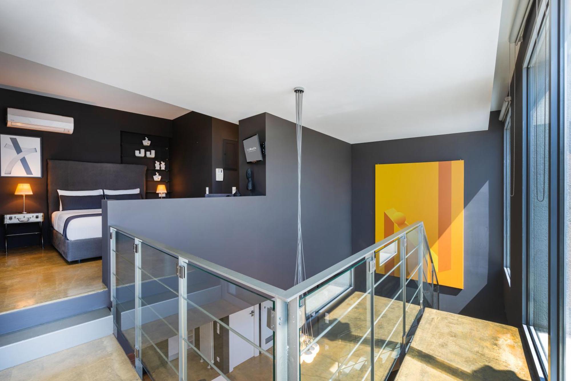 Ma Maison No5 Penthouse Loft, Private Heated Pool, Acropolis View, Ultra High Speed Internet 300 Mbps, Short Walk To Acropolis, Parking Upon Request, 1' From Metro Athen Eksteriør billede