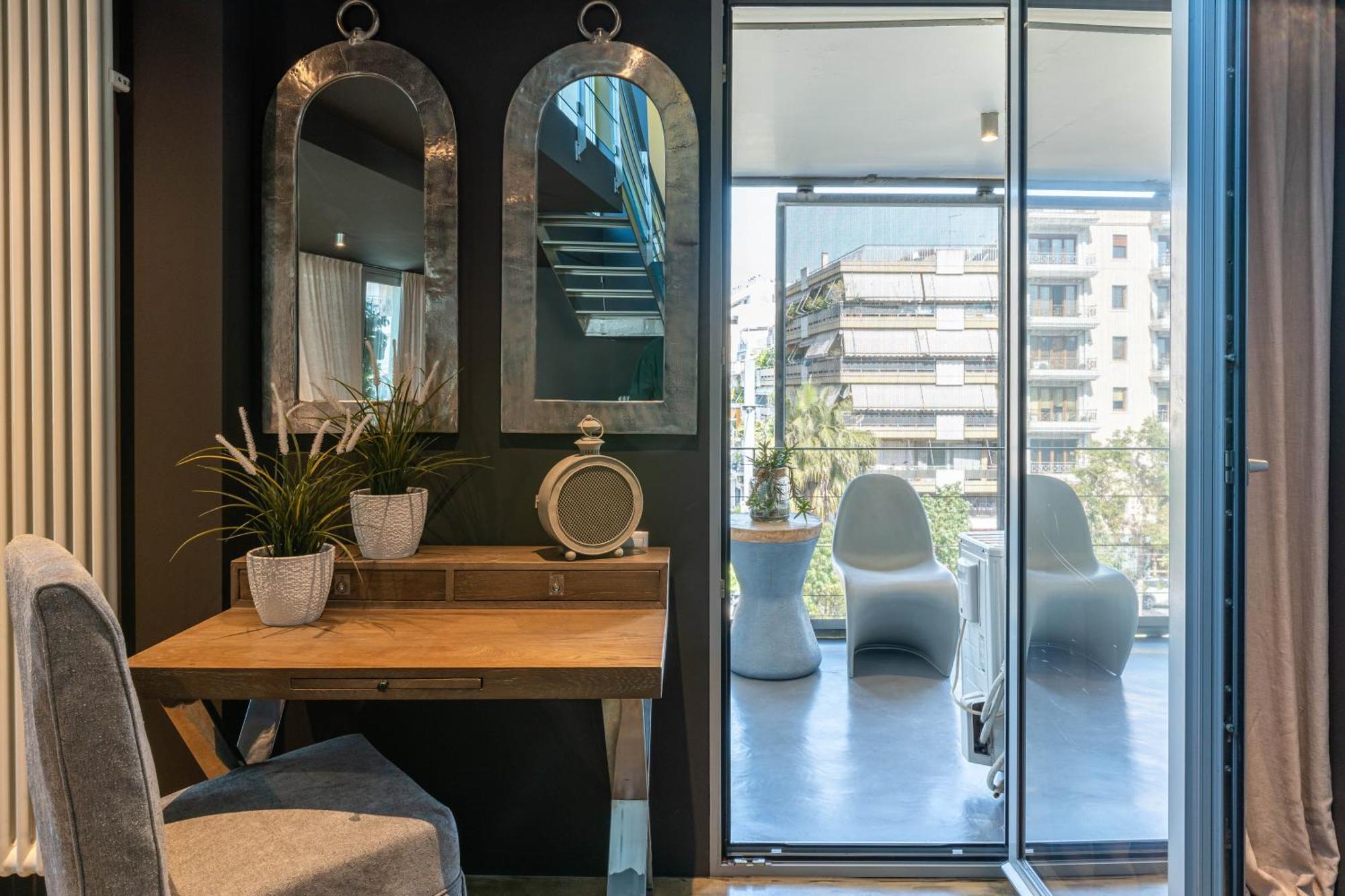 Ma Maison No5 Penthouse Loft, Private Heated Pool, Acropolis View, Ultra High Speed Internet 300 Mbps, Short Walk To Acropolis, Parking Upon Request, 1' From Metro Athen Eksteriør billede