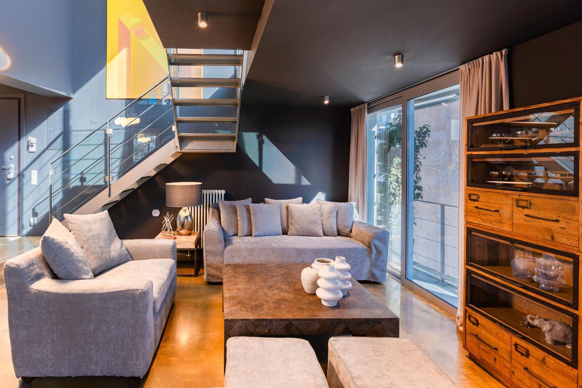 Ma Maison No5 Penthouse Loft, Private Heated Pool, Acropolis View, Ultra High Speed Internet 300 Mbps, Short Walk To Acropolis, Parking Upon Request, 1' From Metro Athen Eksteriør billede