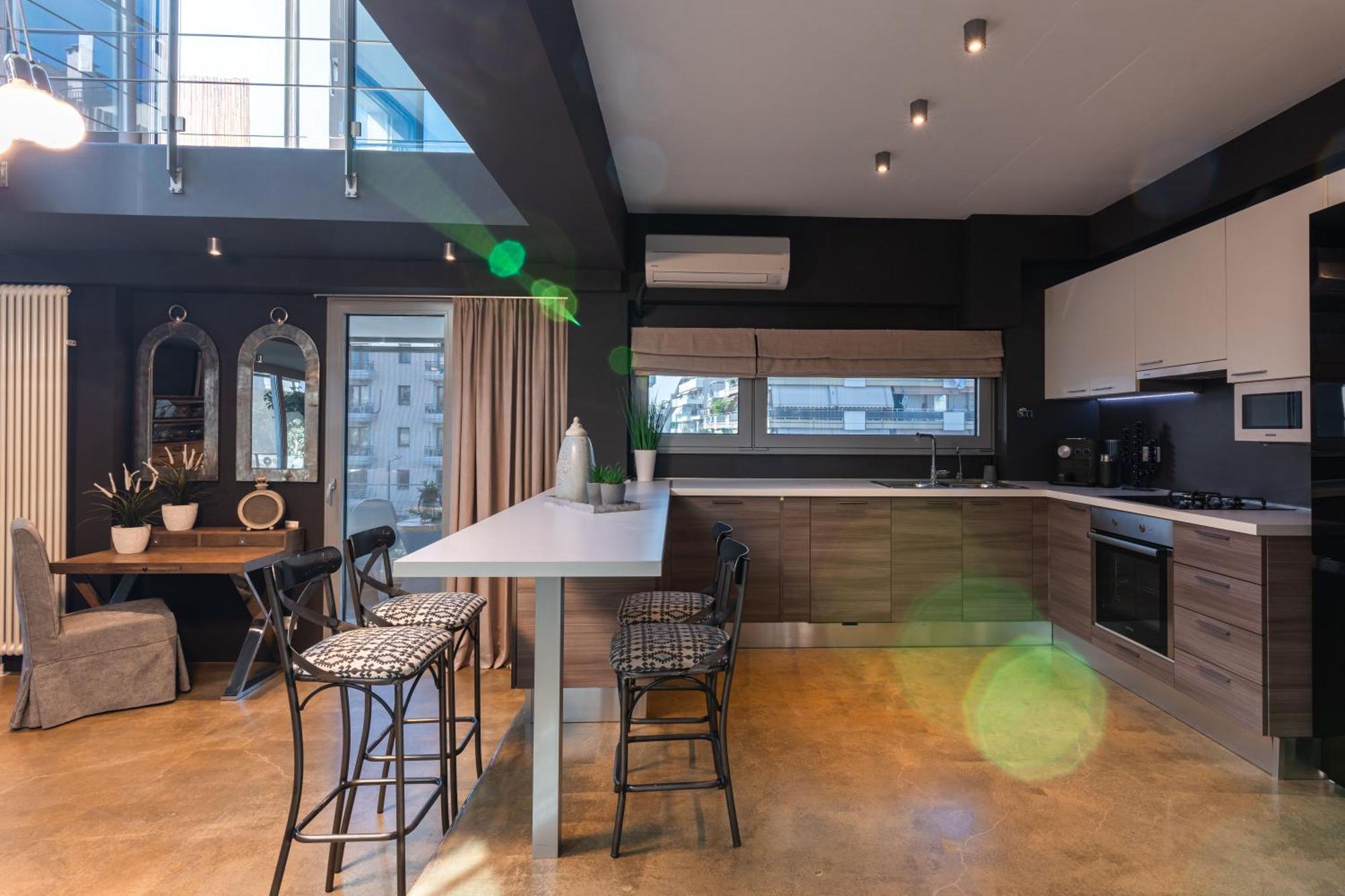 Ma Maison No5 Penthouse Loft, Private Heated Pool, Acropolis View, Ultra High Speed Internet 300 Mbps, Short Walk To Acropolis, Parking Upon Request, 1' From Metro Athen Eksteriør billede
